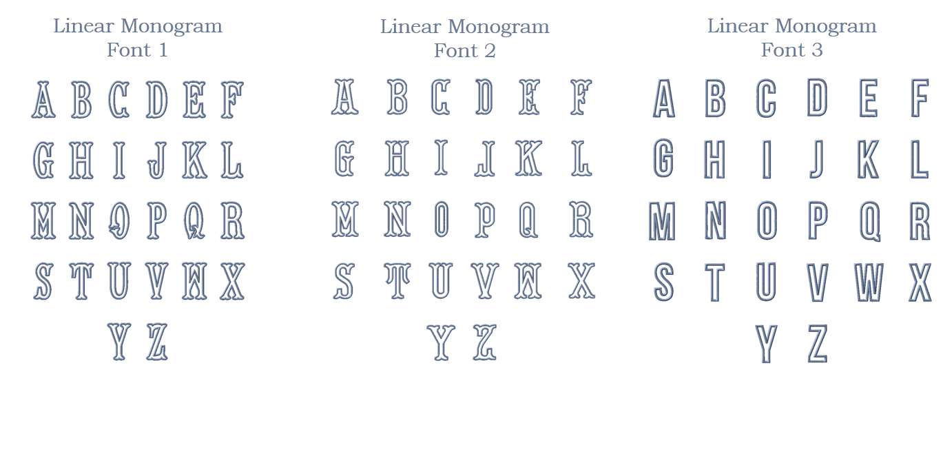 APPLIQUE MONOGRAM LUMBAR PILLOW